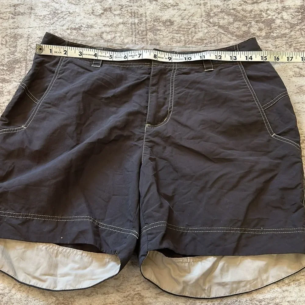 Sahalie Brown Athletic Shorts Lightweight Versatile